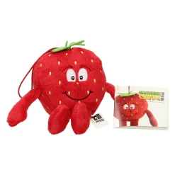 Knuffel Pluche Aardbei, 15cm