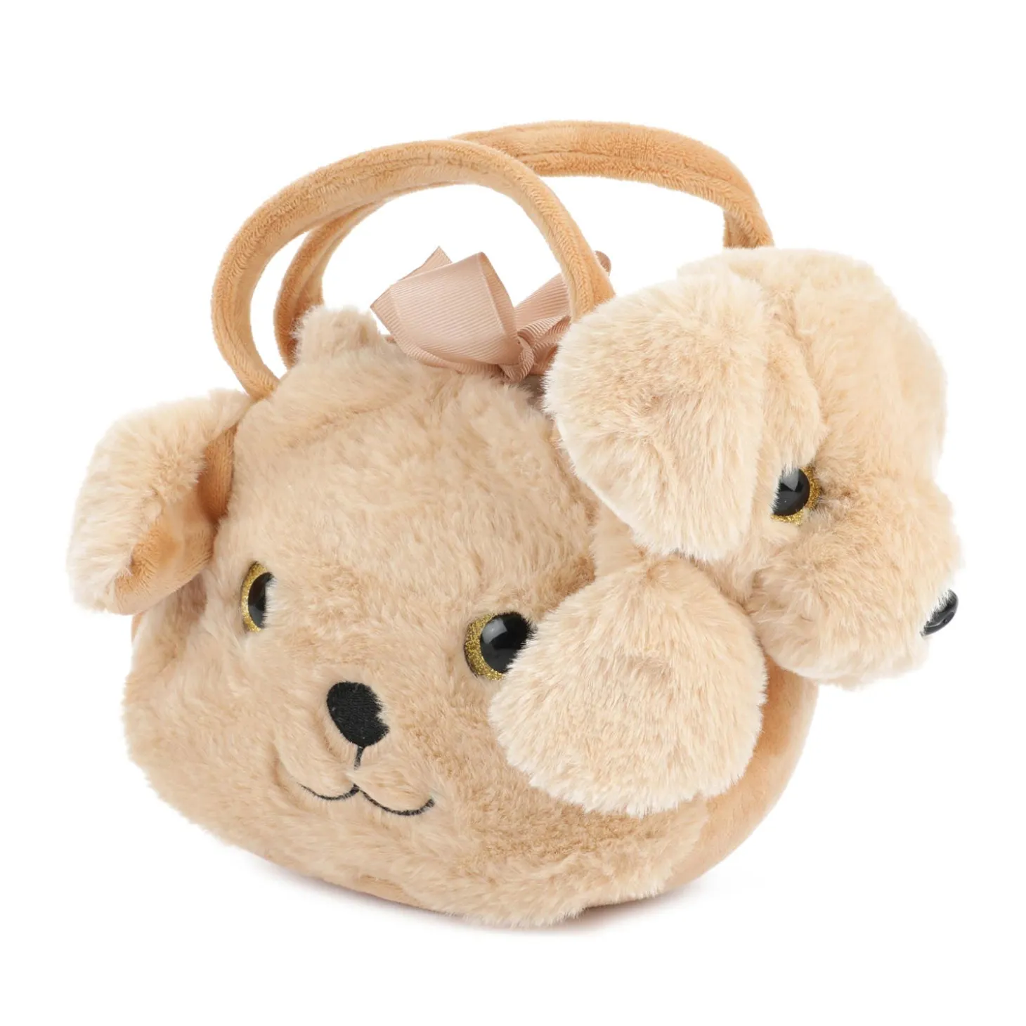 Knuffeldier in Handtas Pluche - Hond