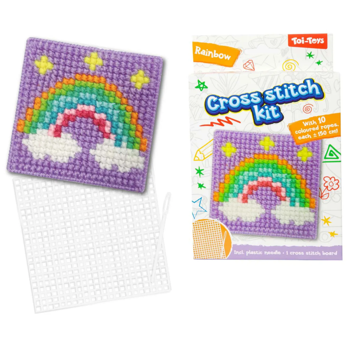 Knutsel Borduurset Thema Kruissteek