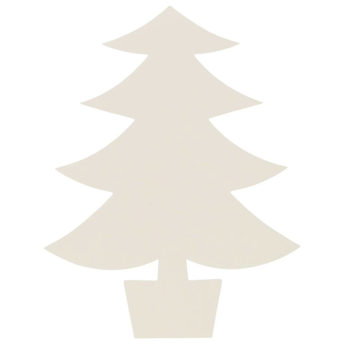 Knutsel Kerstbomen, 25st.