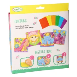 Knutselset Mozaïek Prinses Maken, 4 platen