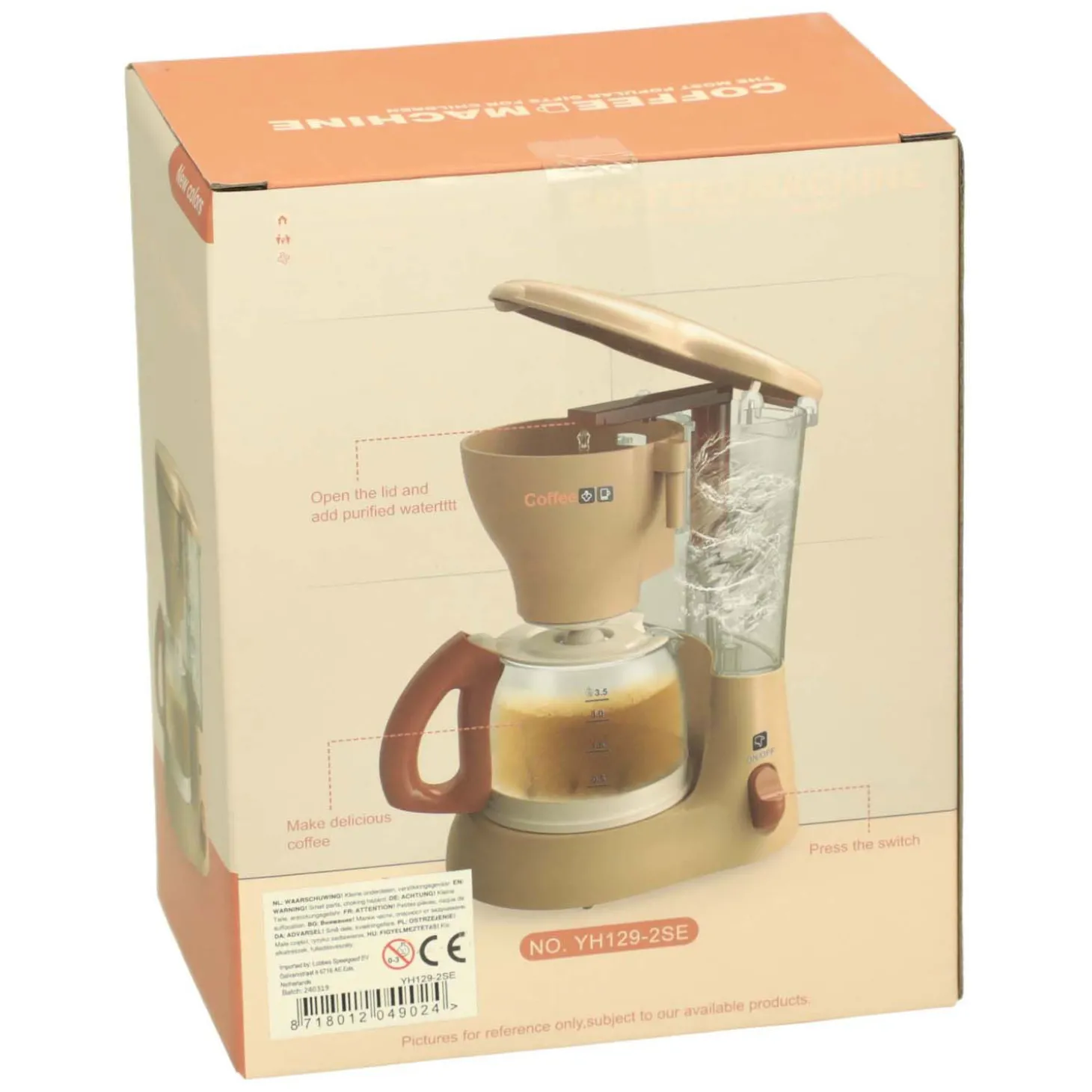 Koffiezet Apparaat met Licht en Geluid