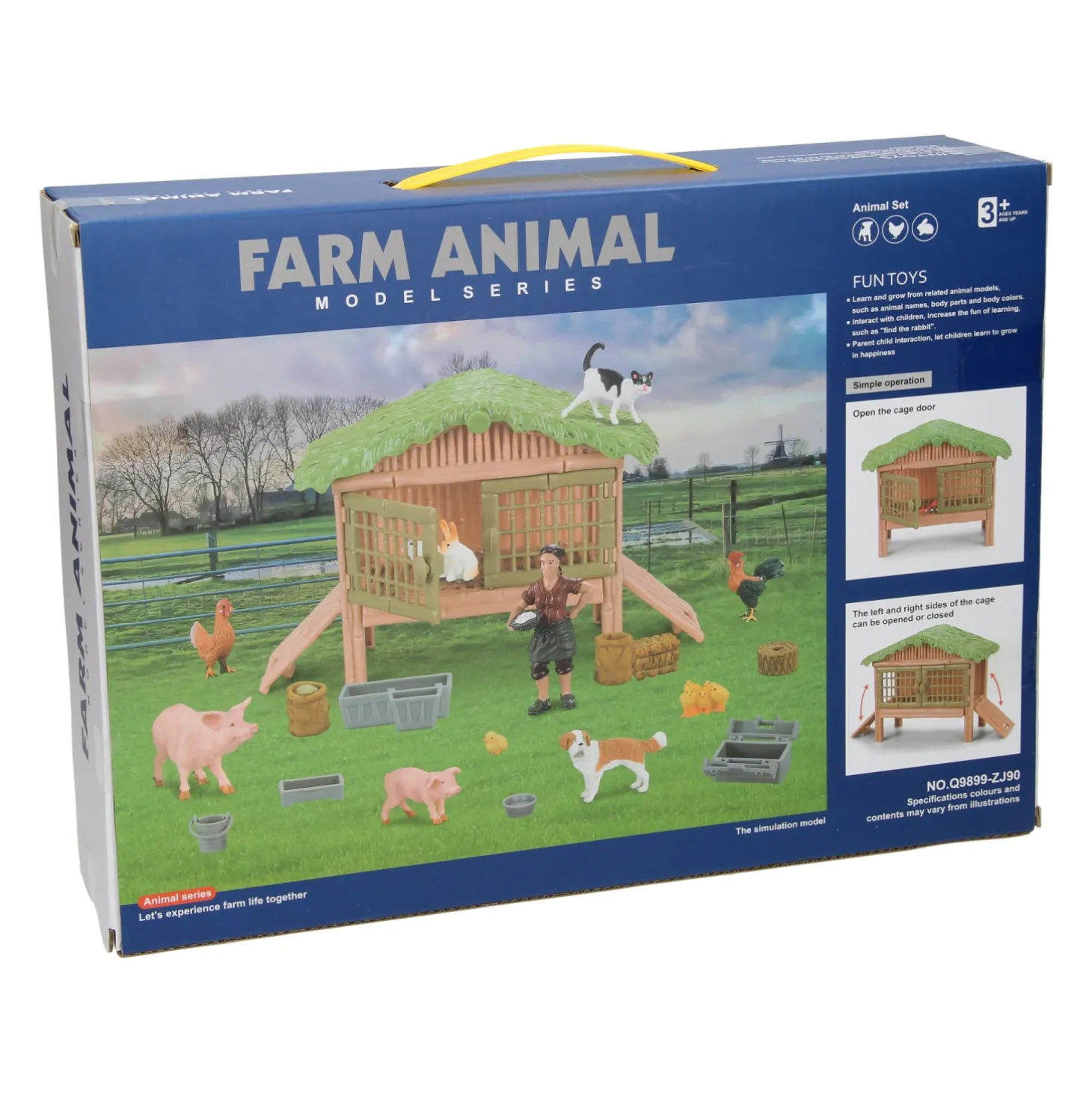 Konijnenhok Speelset