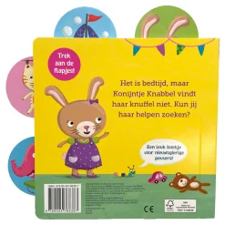 Konijntje Knabbel Zoekt Haar Knuffel Kartonboek