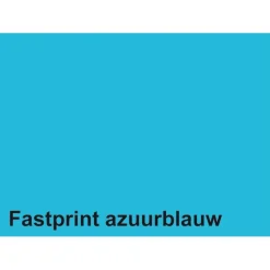 Kopieerpapier Fastprint A4 160gr azuurblauw 50vel