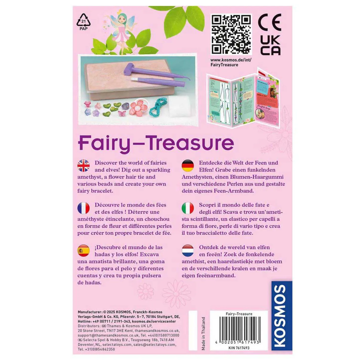 Kosmos Dig Out Fairy Treasure Speelset