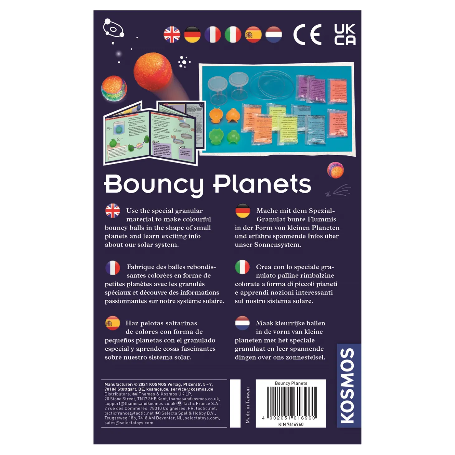 Kosmos Stuiterende Planeten Maken