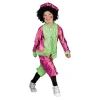 Kostuum Piet Limoengroen Fuschia, 4-6 Jaar