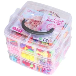 Kralenset in Opbergbox 3-Lagen