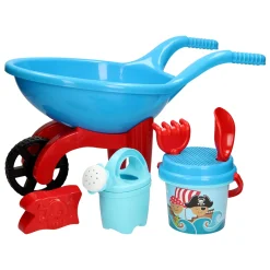 Kruiwagen met Piraten Strandset