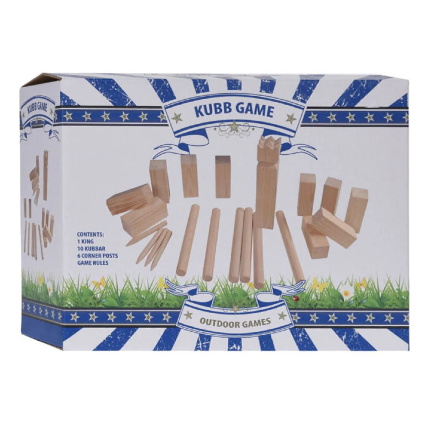 Kubb Set Hout FSC, 21dlg.