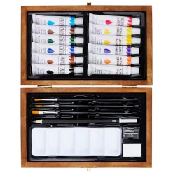 Kunst- en Schilderdoos, 20dlg.