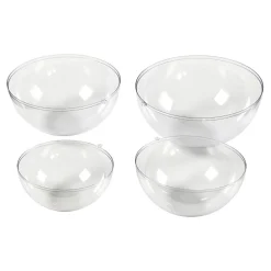 Kunststof Gietvormen Transparant, 4st.