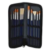 Kwasten Set voor Olieverf in Opbergtas, 10st.
