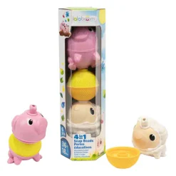 Lalaboom - Set Dieren Schaap en Varken - 6st.