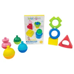 Lalaboom - Vormen en Educatieve Kralen - 12st.