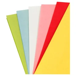 Lantaarnpapier Standaardkleuren 30x30cm , 12 Vellen