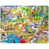 Larsen Legpuzzel Dieren - In de Dierentuin, 48st.
