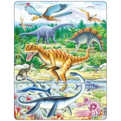 Larsen Legpuzzel Dieren - Dinosaurus, 35st.