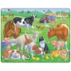 Larsen Legpuzzel Dieren - Huisdieren en Boerderijdieren, 15st.