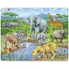Larsen Legpuzzel Dieren - Afrikaanse Savanne, 65st.