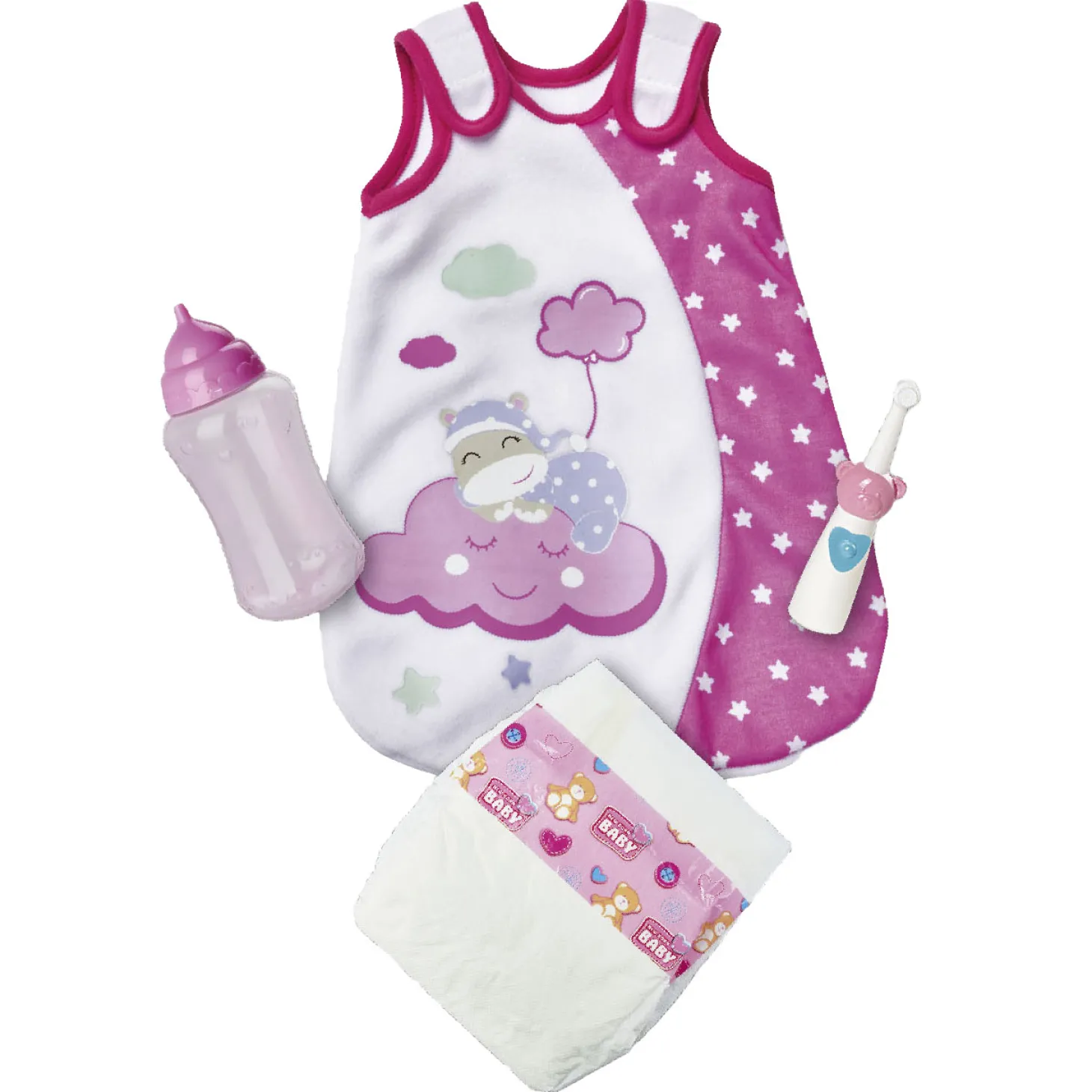 Laura Babypop Slaapset en Accessoires