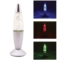 Lavalamp Glitter met Licht