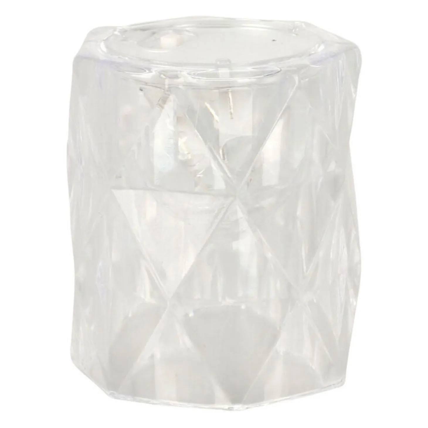 Led Theelicht Transparant, 12st.