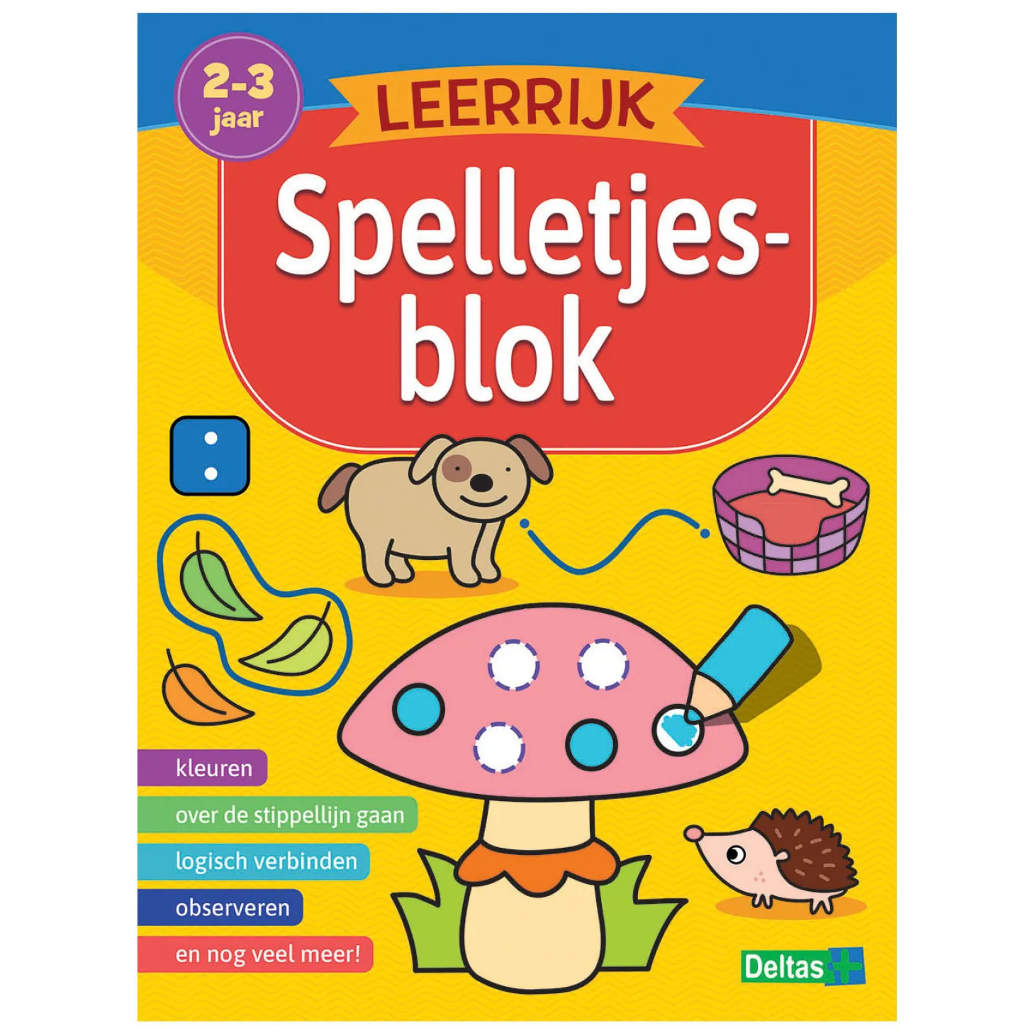 Leerrijk spelletjesblok 2-3 jaar