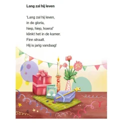 Leesboek Voor Beginnende Lezers - Hoera, ik ben Jarig