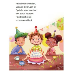 Leesboek Voor Beginnende Lezers - Hoera, ik ben Jarig