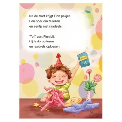 Leesboek Voor Beginnende Lezers - Hoera, ik ben Jarig