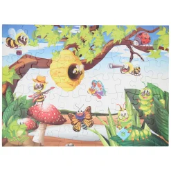 Legpuzzel Insecten Wereld, 63st.
