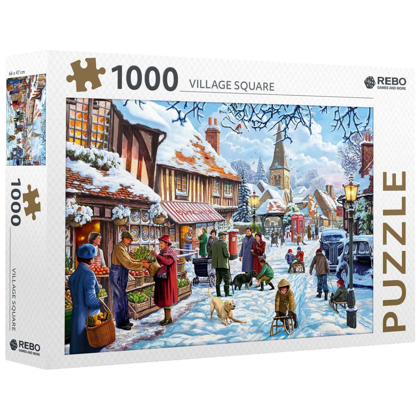 Legpuzzel Village Square - 1000st.