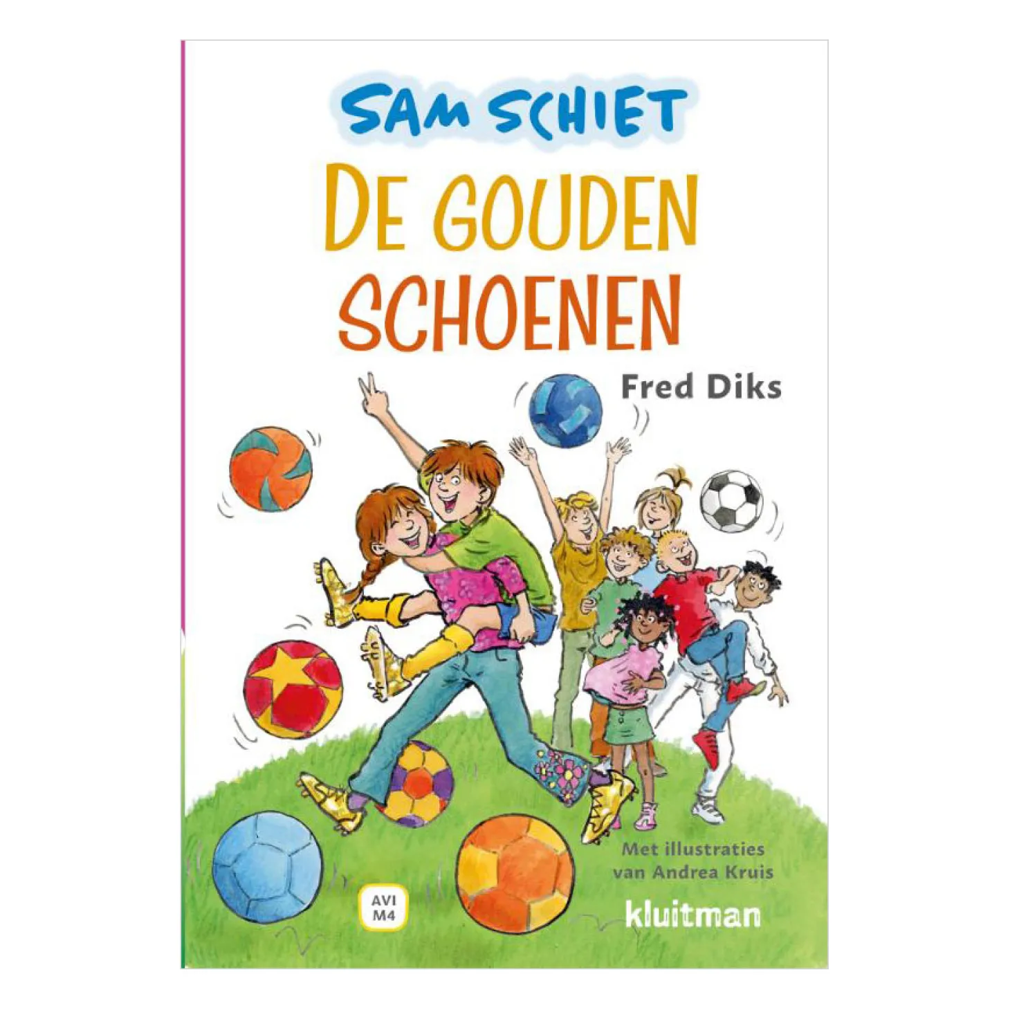 Lekker lezen met Kluitman. Sam Schiet. Gouden Schoenen