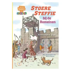 Leren lezen met Kluitman - Stoere Steffie bij de Romeinen - AVI E4