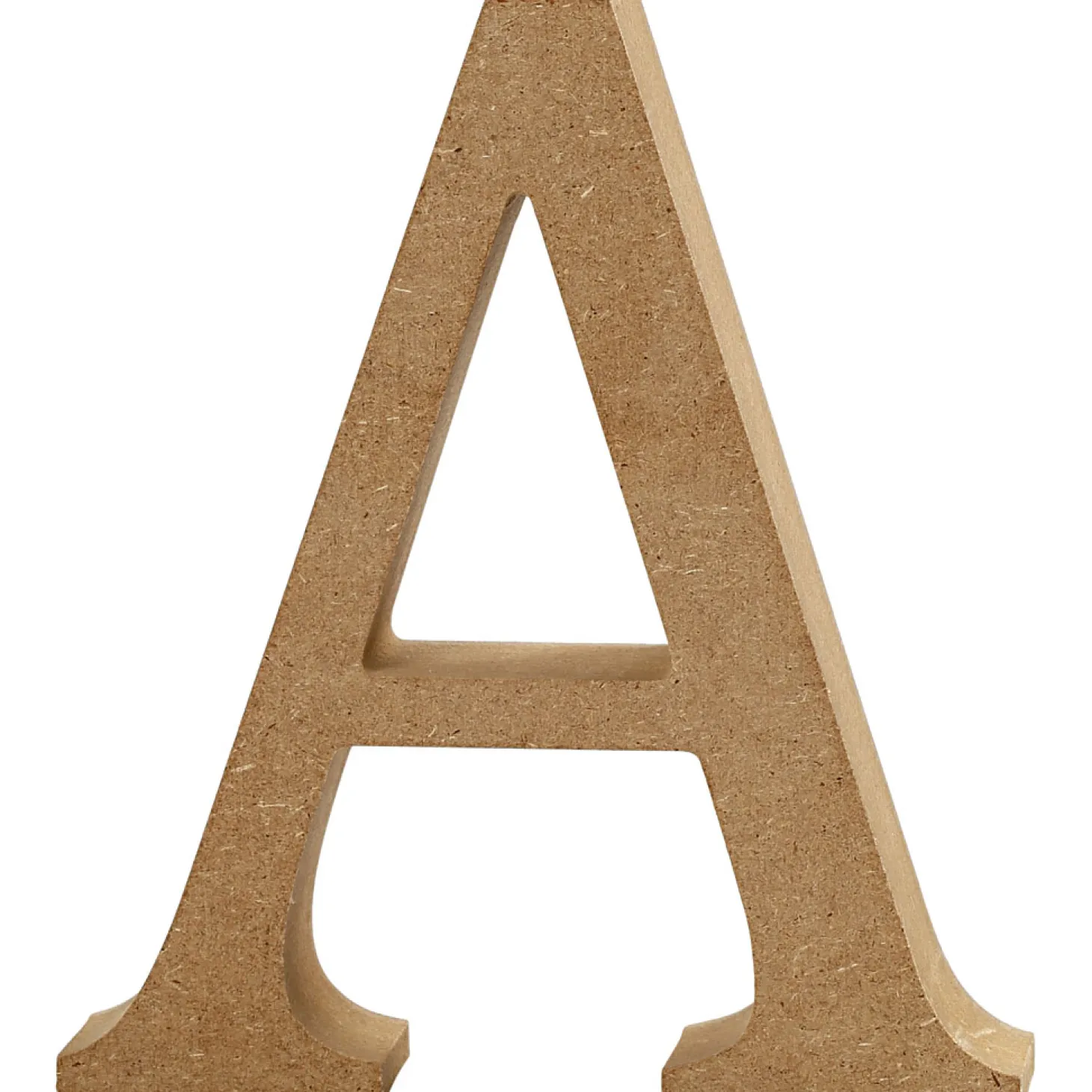 Letter A MDF 13cm, 1st.
