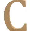 Letter C MDF 13cm, 1st.