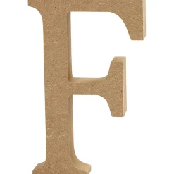 Letter F MDF 8cm, 1st.