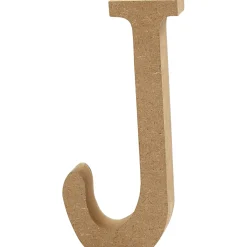 Letter J MDF 8cm, 1st.