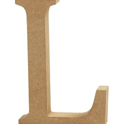 Letter L MDF 8cm, 1st.