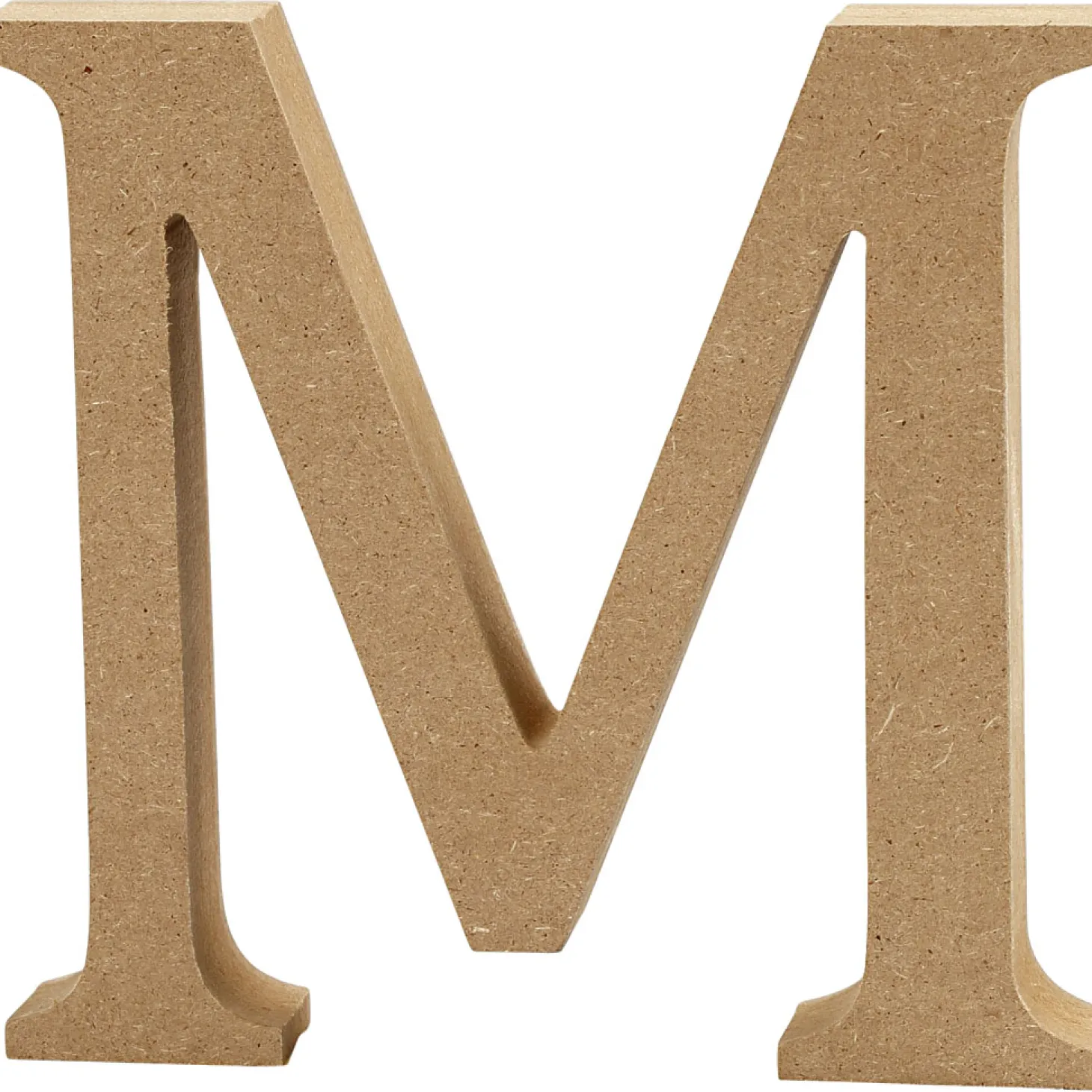 Letter M MDF 8cm, 1st.