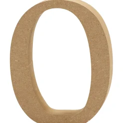 Letter O MDF 13cm, 1st.