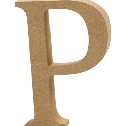 Letter P MDF 8cm, 1st.