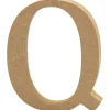 Letter Q MDF 8cm, 1st.