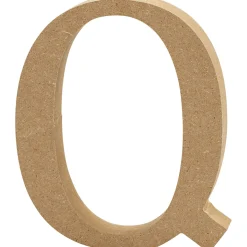 Letter Q MDF 13cm, 1st.