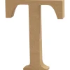 Letter T MDF 8cm, 1st.