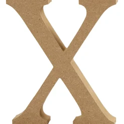 Letter X MDF 13cm, 1st.