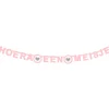 Letterguirlande - Hoera een Meisje