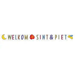 Letterslinger Welkom Sint & Piet, 285cm